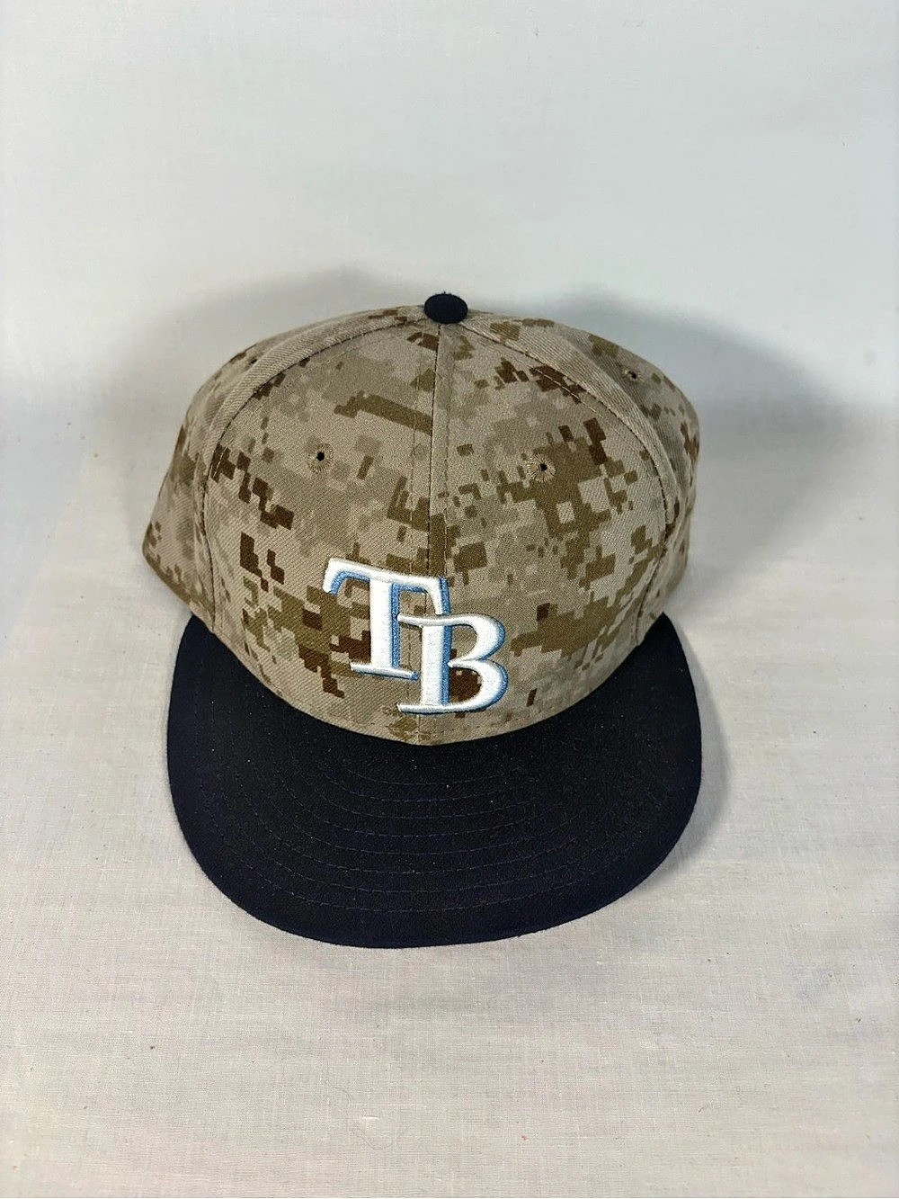 New Era Tampa Bay Rays New Era 59FIFTY Fitted Hat Desert Digital Camo 59FIFTY